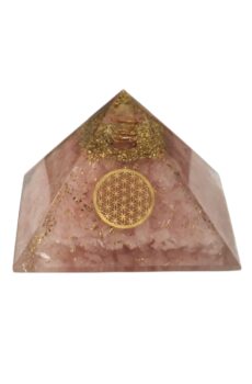 Πυραμίδα Οργονίτης Ροζ Χαλαζία